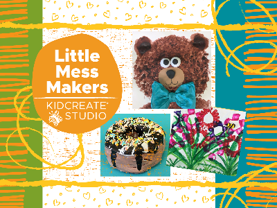 Kidcreate Studio - Mansfield. Little Mess Makers Weekly Class (18 Months-6 Years)