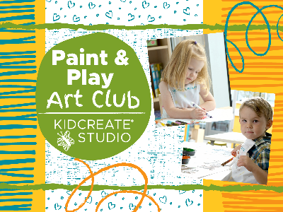 Kidcreate Studio - Eden Prairie. Paint and Play Art Club (18 Months-6 Years)