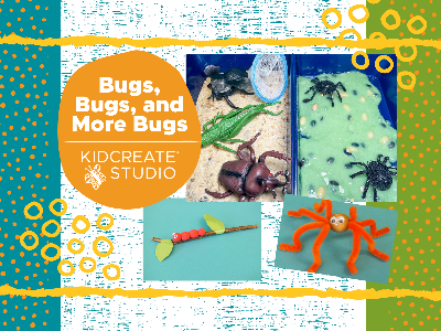 Kidcreate Studio - Mansfield.  Toddler & Preschool Playgroup- Doodle Bugs (18 Months-5 Years)