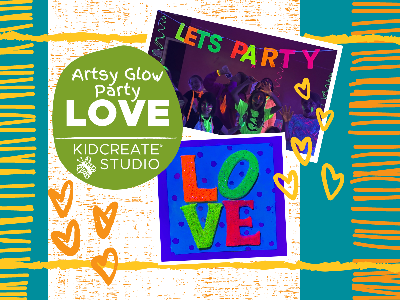 Artsy Glow Party - LOVE (5-12y)
