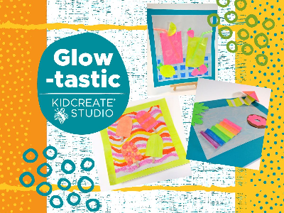 Kidcreate Studio - South Charlotte. Glow-tastic at Indian Land Recreation Center (4-12 years)